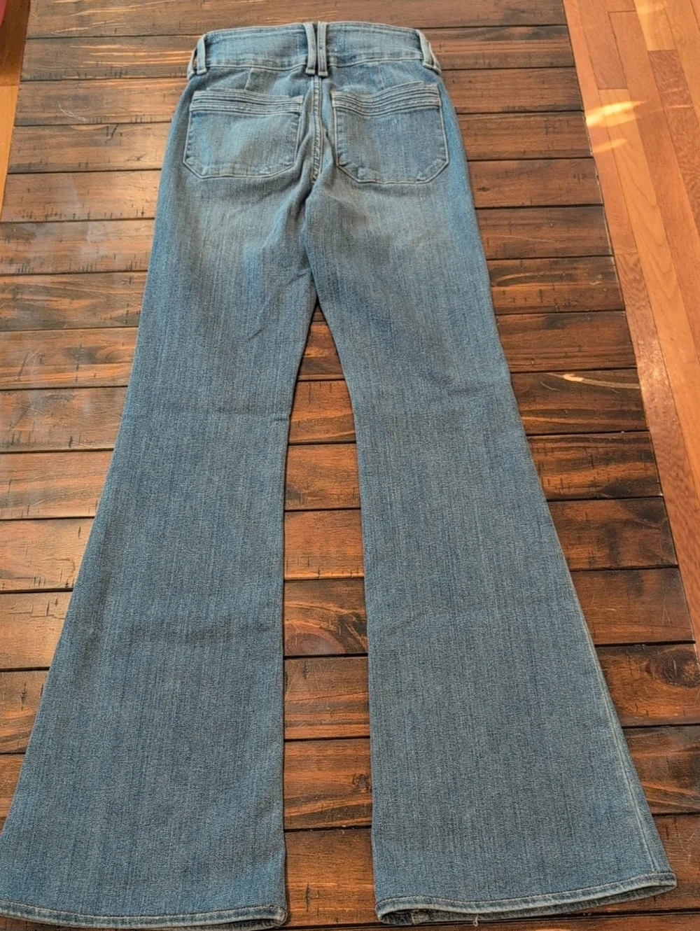 Frame Double Stitch Flare Jeans Merced